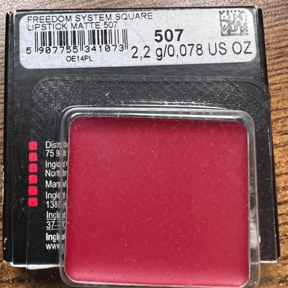 NWT INGLOT Freedom System Lipstick - Vibrant Red #507